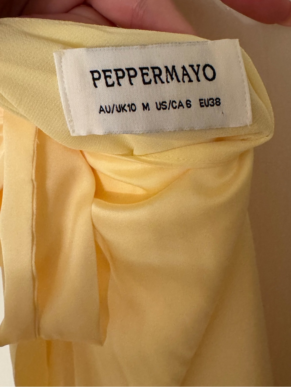 Peppermayo Halter Satin Maxi Dress - Picture 6 of 6